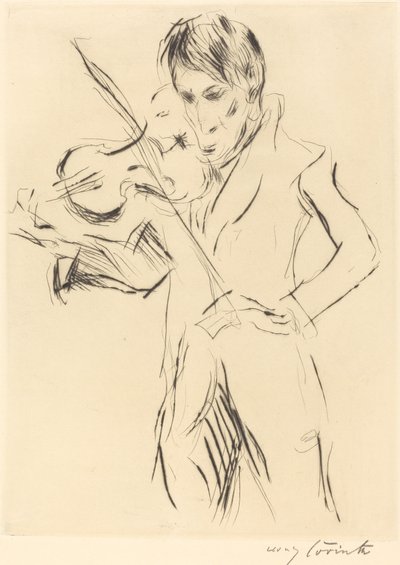 Portret Andreasa Weissgaerbera, 1919. autorstwa Lovis Corinth