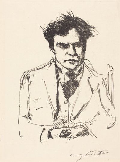 Portret Josepha Schwarza (Portrait of Joseph Schwarz) autorstwa Lovis Corinth
