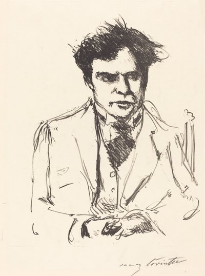 Portret Josepha Schwarza Portret Josepha Schwarza, 1916. autorstwa Lovis Corinth