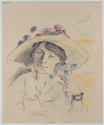 Portret żony artysty, Charlotte Berend-Corinth autorstwa Lovis Corinth