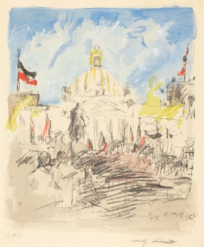 Bismarckfeier (Uroczystość ku czci Bismarcka) autorstwa Lovis Corinth