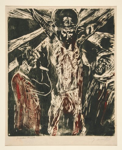 Chrystus na krzyżu autorstwa Lovis Corinth