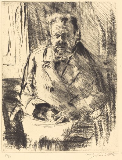 Poeta autorstwa Lovis Corinth