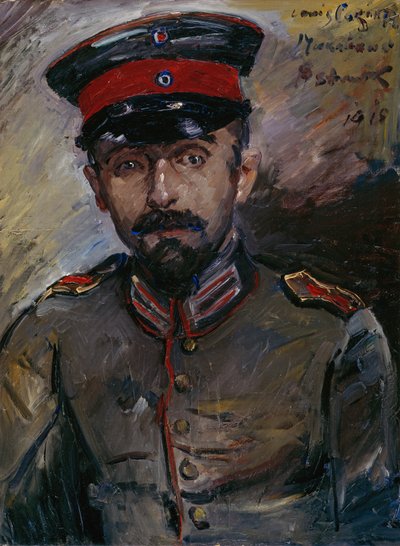Malarz Makabeusz-Hermann Struck autorstwa Lovis Corinth
