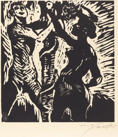 Upadek Adama i Ewy, 1919. autorstwa Lovis Corinth