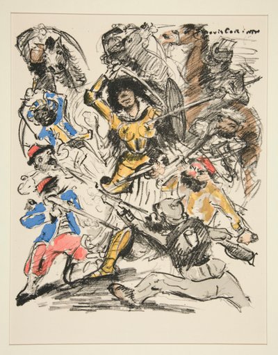 Die Jungfrau von Orleans (Pokojówka orleańska) autorstwa Lovis Corinth