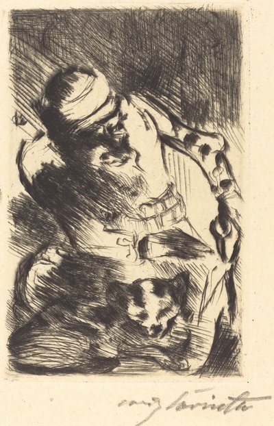Kot Proroka autorstwa Lovis Corinth