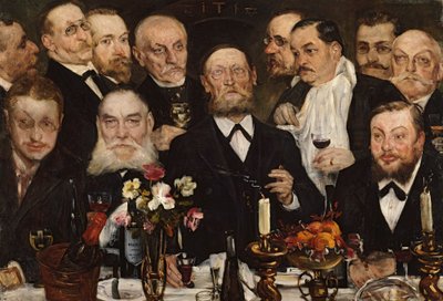 Bracia lożowi autorstwa Lovis Corinth