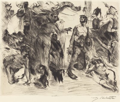 Kuszenie św. Antoniego autorstwa Lovis Corinth