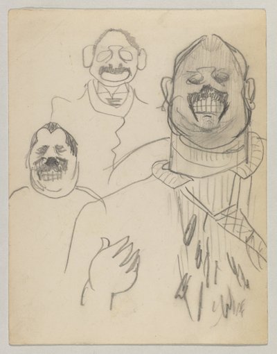 Zaproszenie na srebrne wesele Louisa Gesslera i żony autorstwa Lovis Corinth