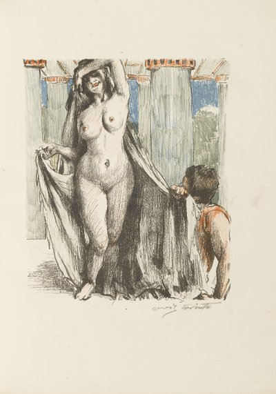 Ilustracja do Pieśni nad Pieśniami, 1911 autorstwa Lovis Corinth