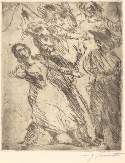 Kawalerzyści z kobietą Kawalerzyści z kobietą, ok. 1930 r. 1923 autorstwa Lovis Corinth