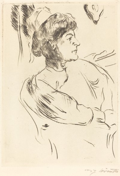 Pielęgniarka pielęgniarka, 1914. autorstwa Lovis Corinth