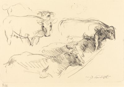 krowy autorstwa Lovis Corinth