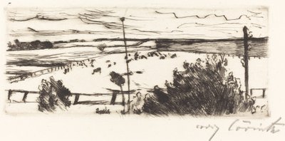 Wybrzeże (Pejzaż morski) autorstwa Lovis Corinth