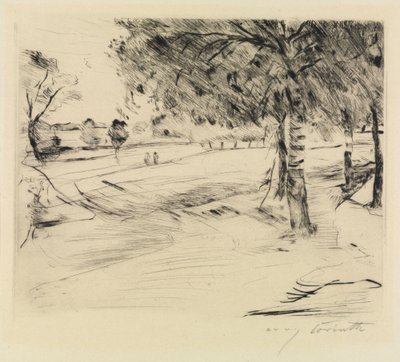 Krajobraz autorstwa Lovis Corinth