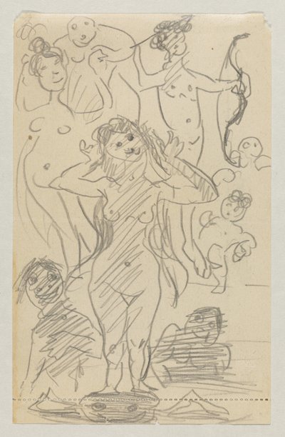 Lovis Corinth i Carl Strathmann autorstwa Lovis Corinth