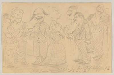 Lovis Corinth do Carla Strathmanna: pocztówka, data stempla pocztowego 8 listopada 1899 autorstwa Lovis Corinth