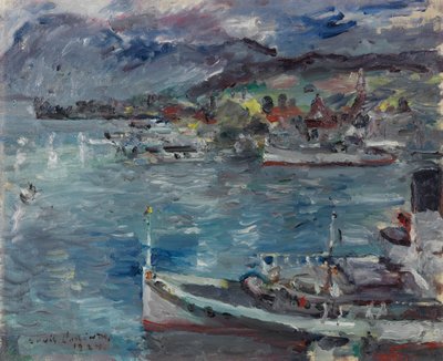 Jezioro Lucernskie przed południem autorstwa Lovis Corinth