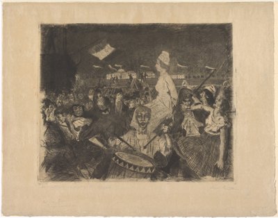 Maria Antonina w drodze na szafot autorstwa Lovis Corinth