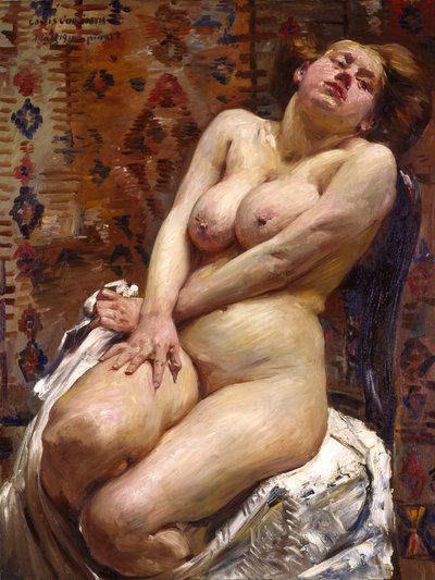 Nana, Akt kobiecy autorstwa Lovis Corinth