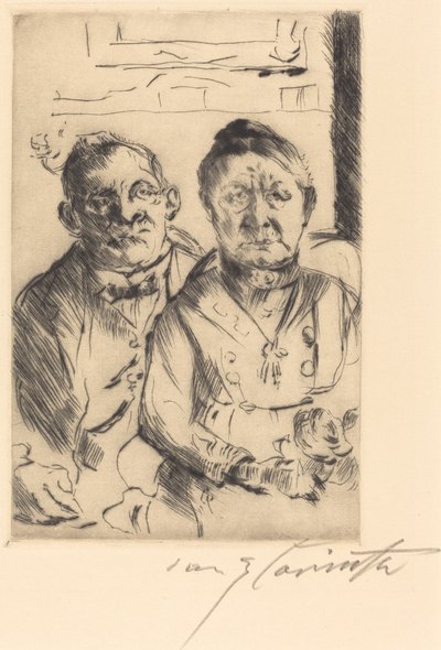Para z Prus Wschodnich (para z Prus Wschodnich) autorstwa Lovis Corinth