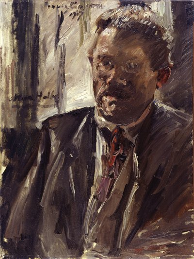 Portret Maxa Halbe autorstwa Lovis Corinth