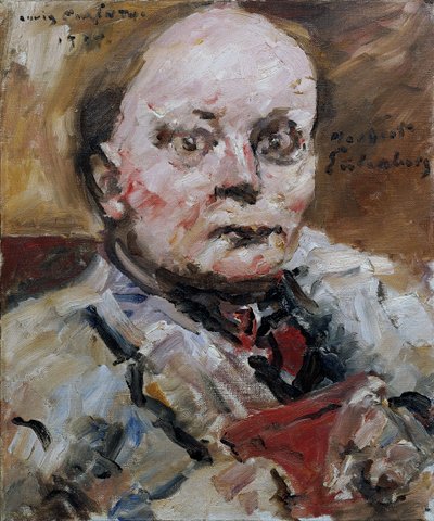 Portret poety Herberta Eulenberga, 1924. autorstwa Lovis Corinth