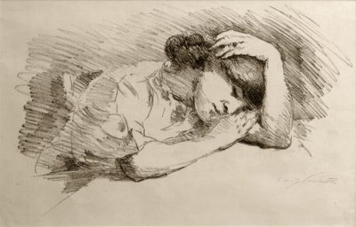 Spanie autorstwa Lovis Corinth