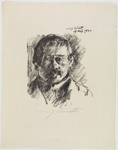 Autoportret, 19 marca 1920 r. autorstwa Lovis Corinth