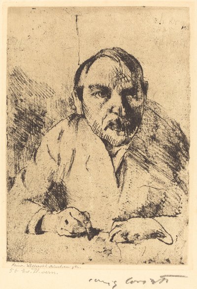 Autoportret, 1912. autorstwa Lovis Corinth