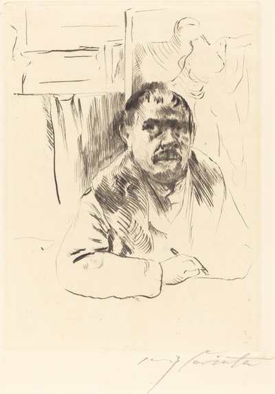 Autoportret w futrze, 1913. autorstwa Lovis Corinth
