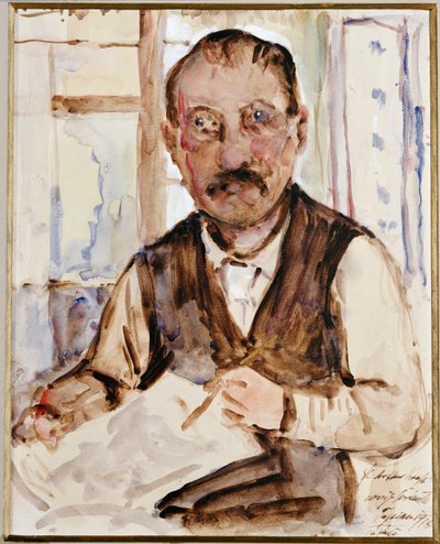 Autoportret, 1918 autorstwa Lovis Corinth