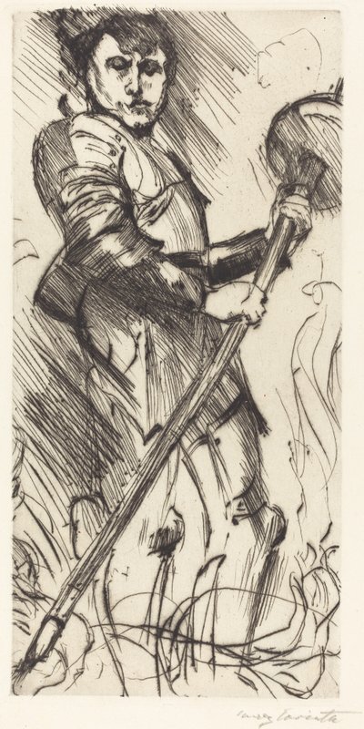 Św. Jerzy (św. Jerzy) autorstwa Lovis Corinth