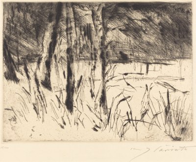 Ogród Zoologiczny Tiergarten, 1922. autorstwa Lovis Corinth