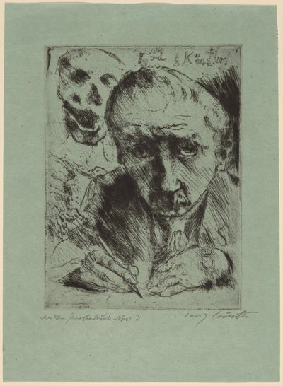 Śmierć i artysta Śmierć i artysta, 1920-1921. autorstwa Lovis Corinth