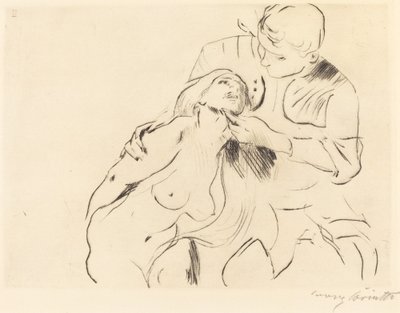 Versöhnung Pojednanie, 1914. autorstwa Lovis Corinth