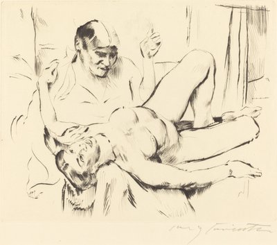 proroctwo autorstwa Lovis Corinth