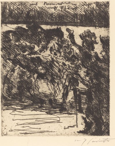 Wsiadaj, towarzysze, na konia, na konia! Na pole, pociągnięty do wolności!..., 1923. autorstwa Lovis Corinth