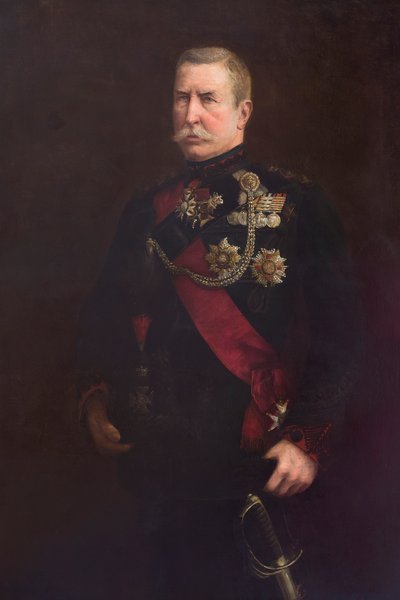 Portret generała Sir Redversa Bullera, XX w. (olej na płótnie) autorstwa Lowes Cato Dickinson