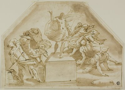 Zmartwychwstanie autorstwa Luca Cambiaso