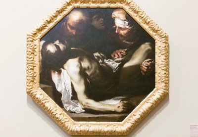 Złożenie Chrystusa autorstwa Luca Giordano