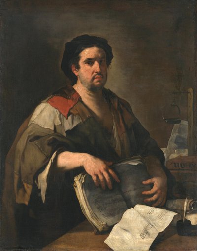Filozof cynicki autorstwa Luca Giordano