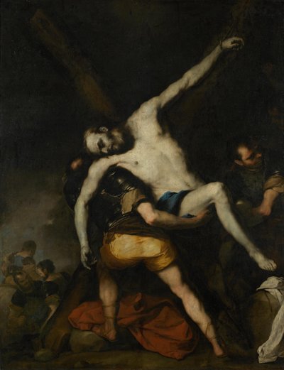 Zdjęcie z krzyża św. Andrzeja autorstwa Luca Giordano