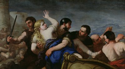 porwanie Heleny autorstwa Luca Giordano