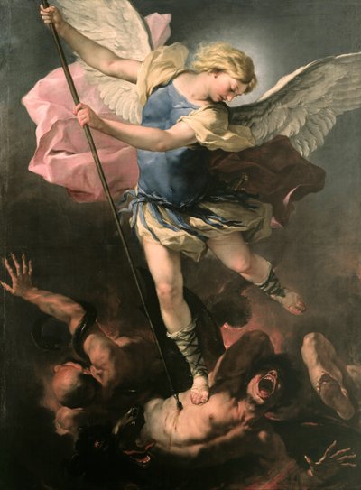 Święty Michał autorstwa Luca Giordano