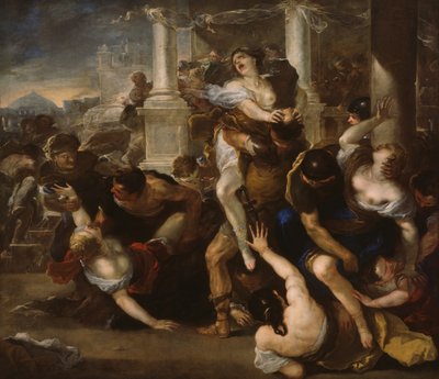 Porwanie Sabinek, 167580. autorstwa Luca Giordano
