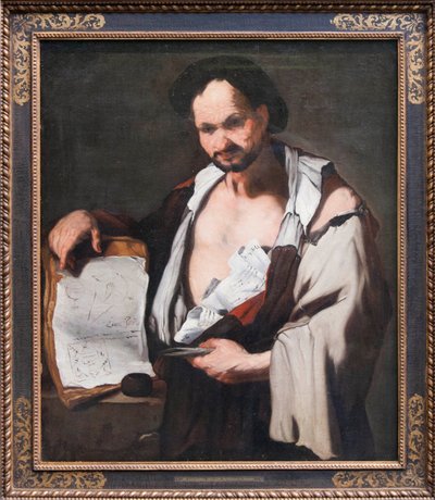 Filozof Tales z Miletu autorstwa Luca Giordano