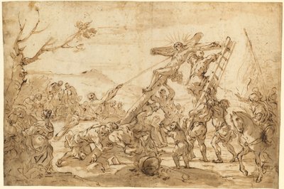 Podniesienie Krzyża autorstwa Luca Giordano