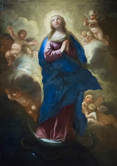 a imaculada conceição autorstwa Luca Giordano